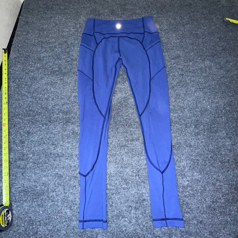 Lululemon All the Right Places High-Rise Pant 28 Blue Leggings Size 10 - Picture 6 of 6